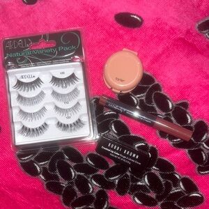 Ardell Natural Variety Pack bundle W/ makeup samples